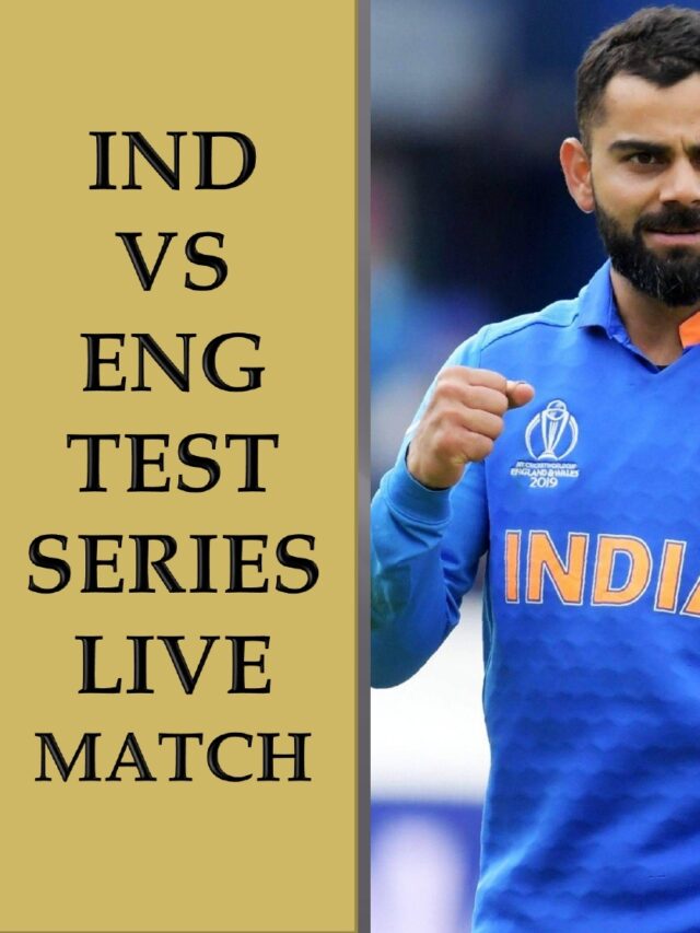 IND vs ENG Test Series Live Score – 2024″